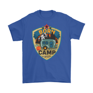 Born to Camp Unisex T-Shirt Camping, Camper