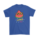 Summer Vibes Watermelon with Sunglasses Men's T-Shirt