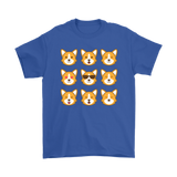 CORGI Emojis Emoticons CORGI Unisex T-Shirt