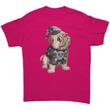 Cute Witchy Halloween PUG Unisex T-Shirt