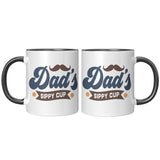 DAD'S Sippy Cup 11oz Color Accent COFFEE MUG
