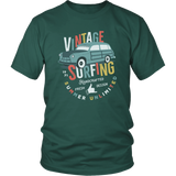 VINTAGE SURFING Design Unisex T-Shirt - J & S Graphics