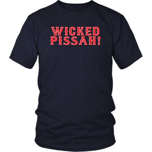 WICKED PISSAH Boston Short Sleeve Unisex T-Shirt - J & S Graphics