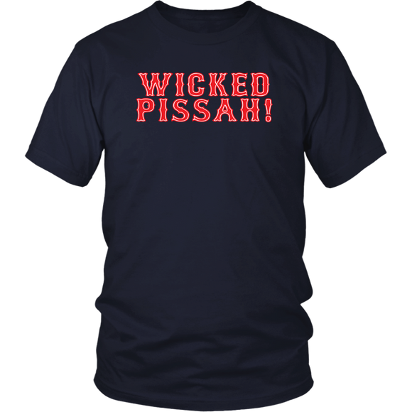 WICKED PISSAH Boston Short Sleeve Unisex T-Shirt - J & S Graphics