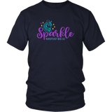 Unisex Unicorn T-Shirt SPARKLE Wherever You Go - J & S Graphics