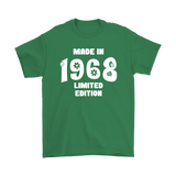 Made in 1968 Limited Edition Unisex short sleeve t-shirt