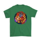 TRICK or TREAT Jack 'O Lantern and Ghoul Hand HALLOWEEN Unisex T-Shirt