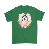 SIBERIAN HUSKY Unisex T-Shirt, Love Huskies