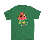 Summer Vibes Watermelon with Sunglasses Men's T-Shirt