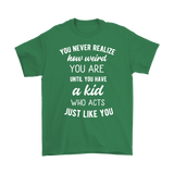 You Never Realize How Weird You Are, Mom or Dad T-Shirt, Men's T-Shirt - J & S Graphics