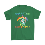 SKIP a STRAW SAVE a TURTLE Unisex Short Sleeve T-Shirt