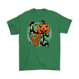 Halloween LOVE Men's and Women's T-Shirts