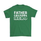 FATHER GRANDPA HERO Men's Short Sleeve T-Shirt