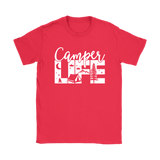 CAMPER LIFE Camping Women's T-Shirt