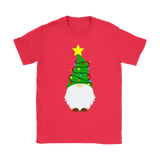 CHRISTMAS TREE GNOME Women's T-Shirt