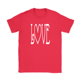 LOVE Women's T-Shirt - J & S Graphics