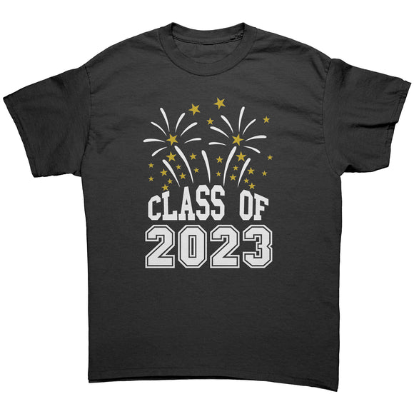 CLASS of 2023 w/Fireworks Unisex T-Shirt
