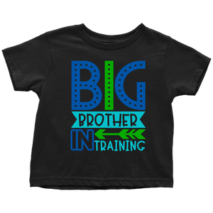 BIG BROTHER in TRAINING Toddler T-Shirt - J & S Graphics