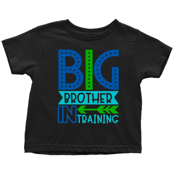 BIG BROTHER in TRAINING Toddler T-Shirt - J & S Graphics