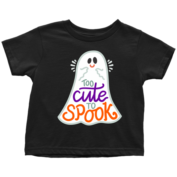 Too CUTE to SPOOK Halloween Toddler T-Shirt - J & S Graphics