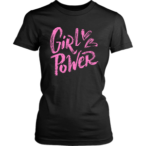 GIRL POWER Women's Short Sleeve T-Shirt - J & S Graphics