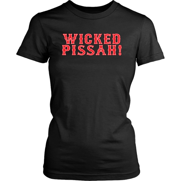 WICKED PISSAH Boston Short Sleeve Women's T-shirt - J & S Graphics