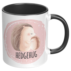 HEDGEHUG Hedgehog Color Accent 11oz Coffee Mug