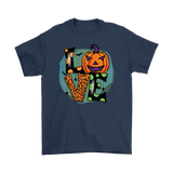 Halloween LOVE Men's and Women's T-Shirts