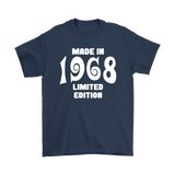 Made in 1968 Limited Edition Unisex short sleeve t-shirt