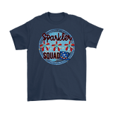 SPARKLER SQUAD Fireworks, Summertime, July 4th, Men's T-Shirt