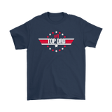 TOP DAD Father's Day T-Shirt, Top Gun, Gift for Dad