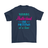Surviving Motherhood One Meltdown at a Time Unisex T-Shirt