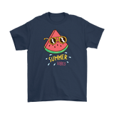 Summer Vibes Watermelon with Sunglasses Men's T-Shirt