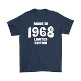 Made in 1968 Limited Edition Unisex short sleeve t-shirt