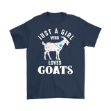 Just a Girl Who Loves GOATS Unisex T-Shirt