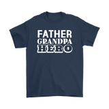 FATHER GRANDPA HERO Men's Short Sleeve T-Shirt