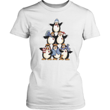 PENGUIN PYRAMID Short Sleeve Women's T-shirt - J & S Graphics