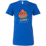 Summer Vibes Watermelon with Sunglasses Women's T-Shirt