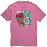 I Like My Coffee Cold Like My Soul Unisex T-Shirt