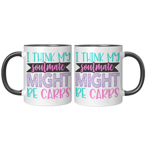 I think my Soulmate might be Carbs 11oz Color Accent COFFEE MUG