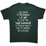 If I Slap You I have Thought About it Unisex T-Shirt