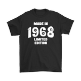 Made in 1968 Limited Edition Unisex short sleeve t-shirt