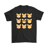 CORGI Emojis Emoticons CORGI Unisex T-Shirt