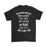 You Never Realize How Weird You Are, Mom or Dad T-Shirt, Men's T-Shirt - J & S Graphics