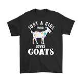 Just a Girl Who Loves GOATS Unisex T-Shirt