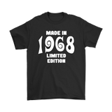 Made in 1968 Limited Edition Unisex short sleeve t-shirt