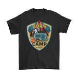 Born to Camp Unisex T-Shirt Camping, Camper