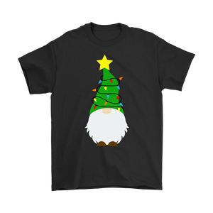 CHRISTMAS TREE GNOME Men's/Unisex T-Shirt