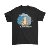 Namast'ay 6 Feet Away Yoga Sloth Unisex T-Shirt Social Distancing