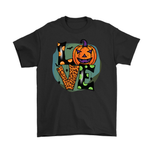 Halloween LOVE Men's and Women's T-Shirts